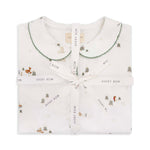Girls Pyjamas Winter Ski pack shot when folded