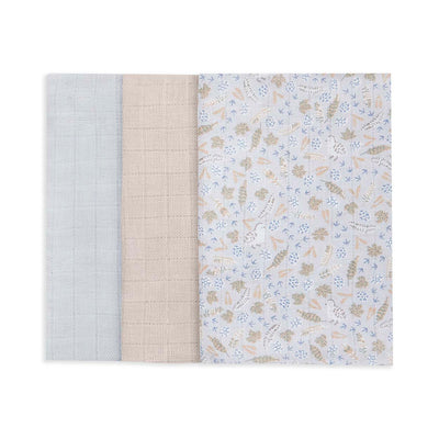 Muslin Squares Set of 3 Nature Trail Pack shot