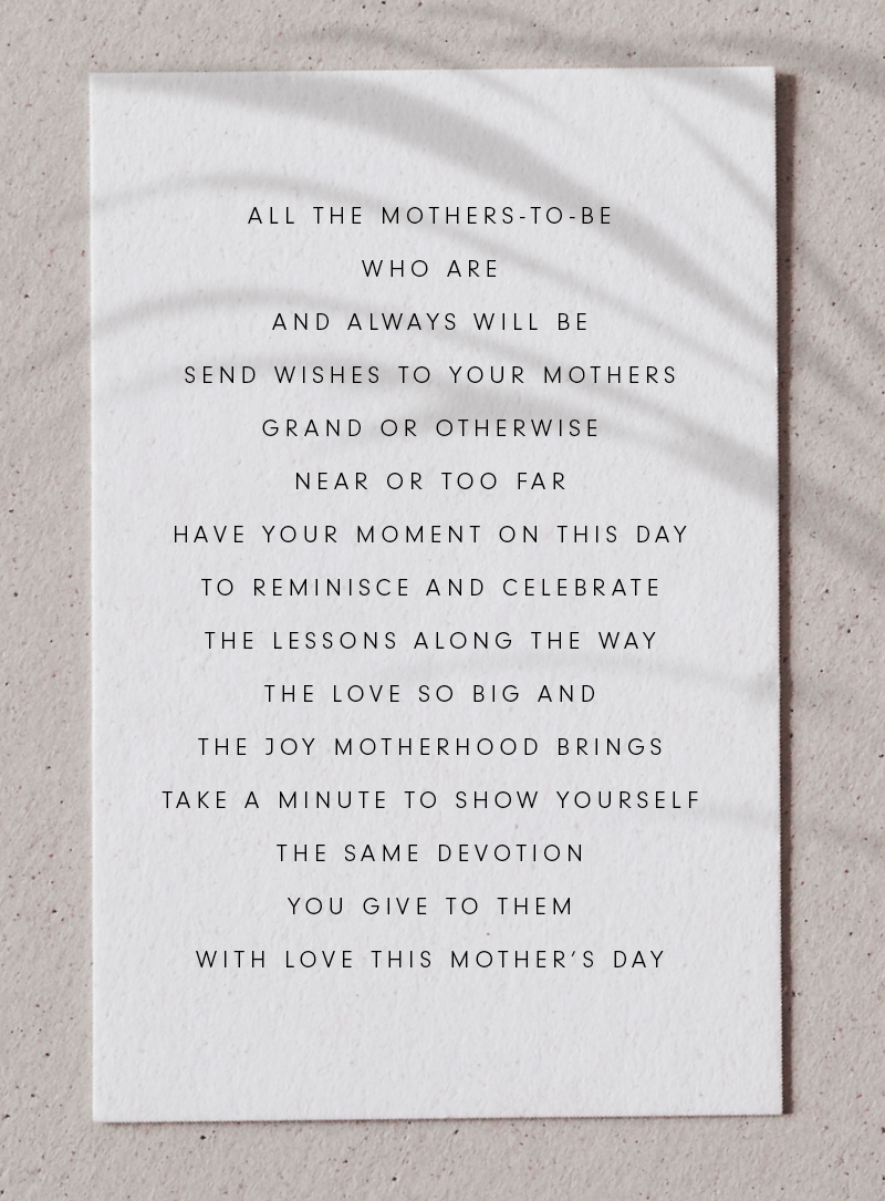 WITH LOVE THIS MOTHER'S DAY