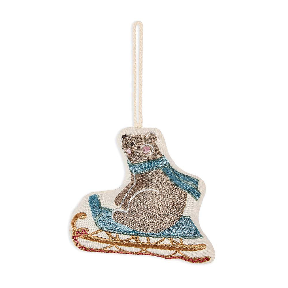 Christmas Tree Decoration Single - Bear Cub