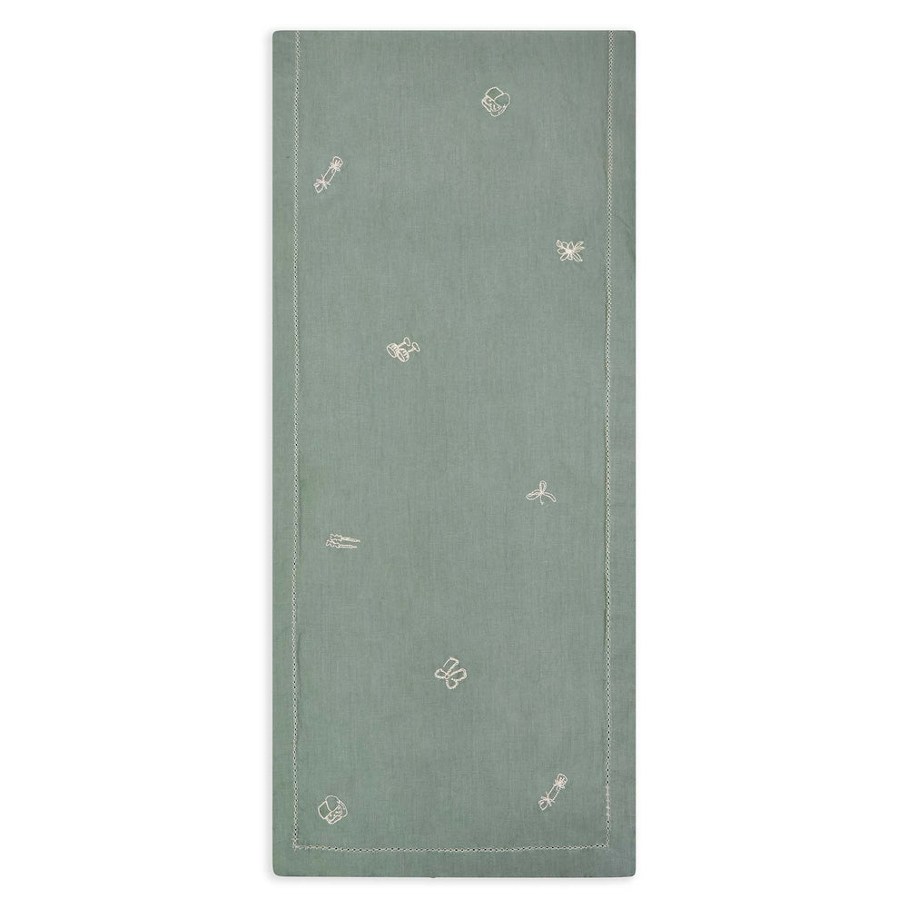 Christmas Table Runner - Pine Green
