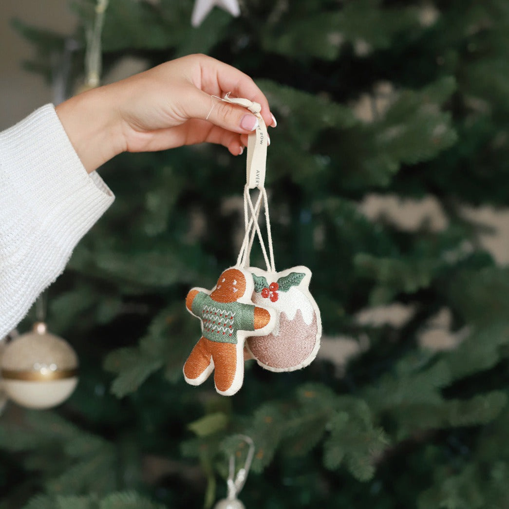 Christmas Tree Decors featuring gingerbread man
