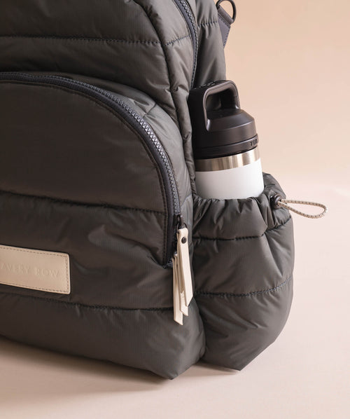 avery mini backpack Baby Changing Backpack - Soft Black