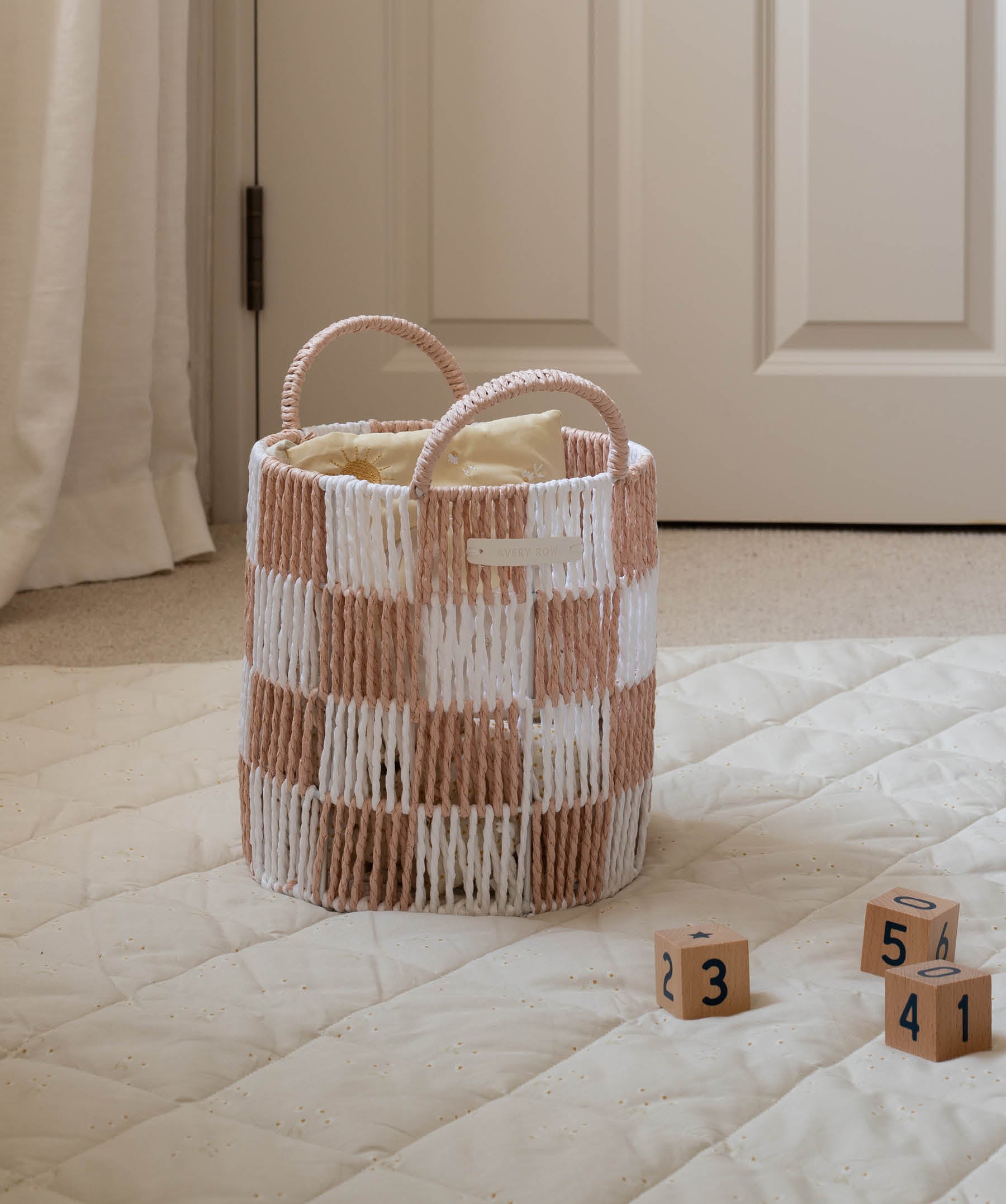 Example: Checkerboard Storage Basket Small
