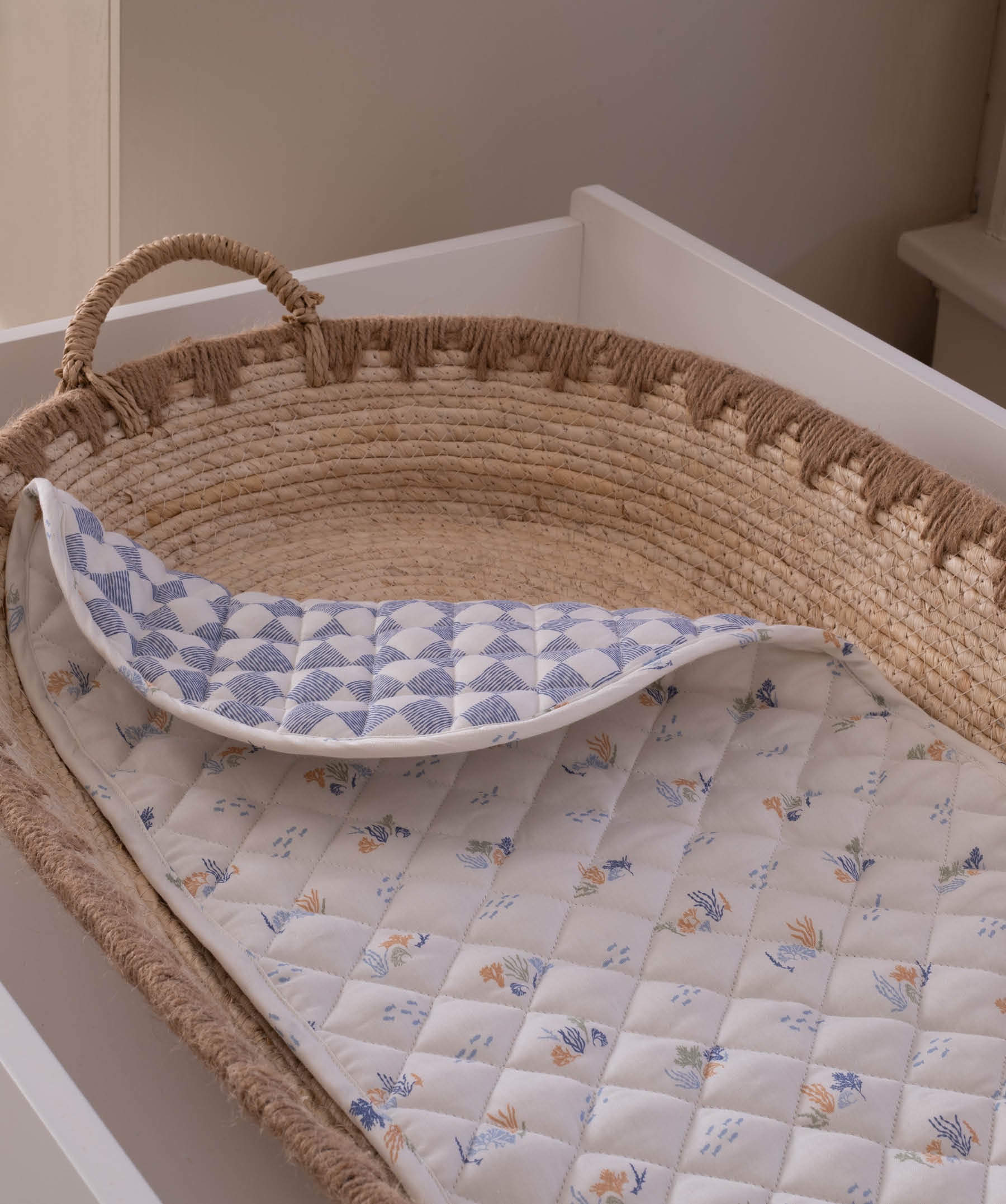 Changing Basket Cotton Liner Coastline