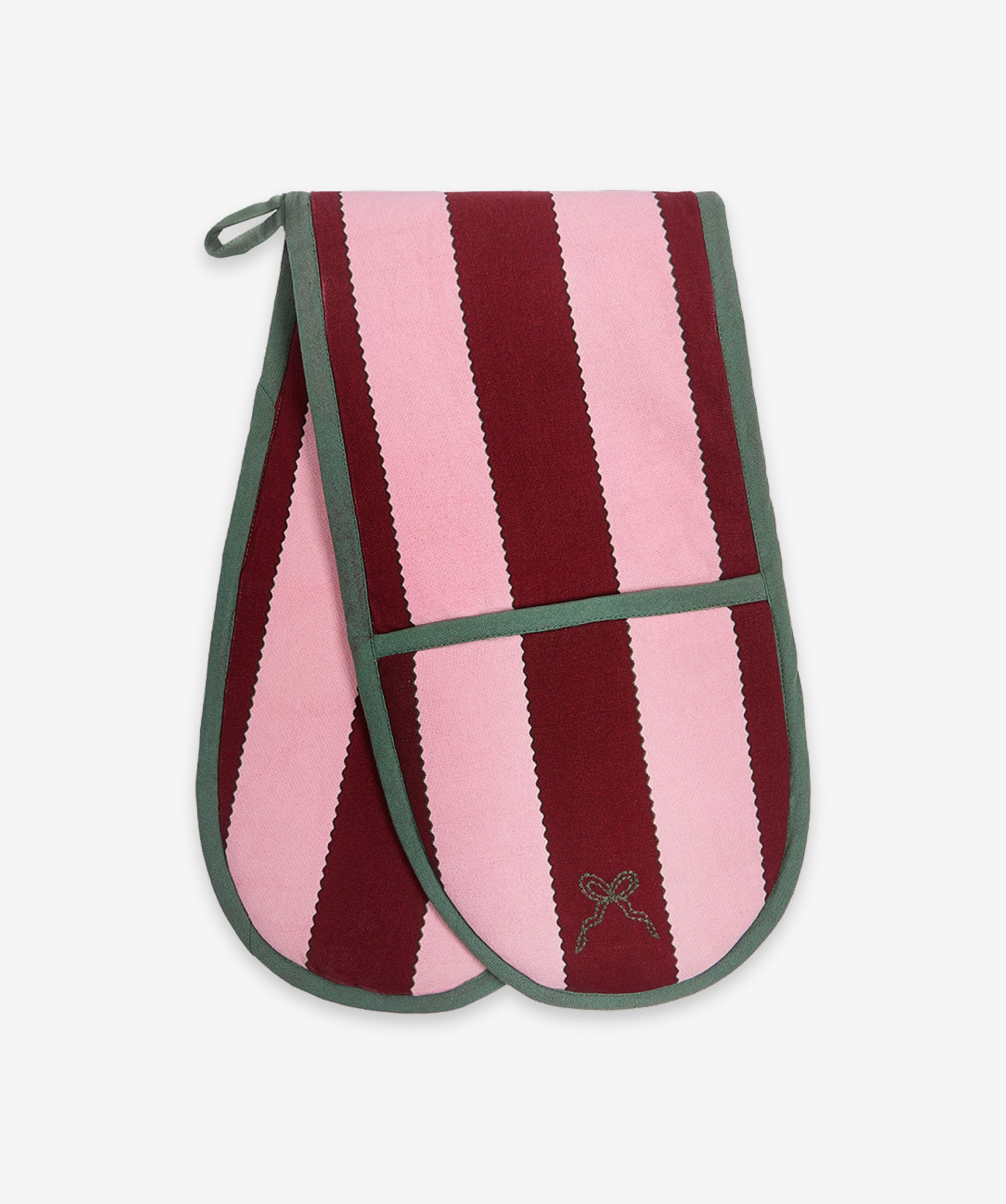 Double Oven Glove Bold Stripe