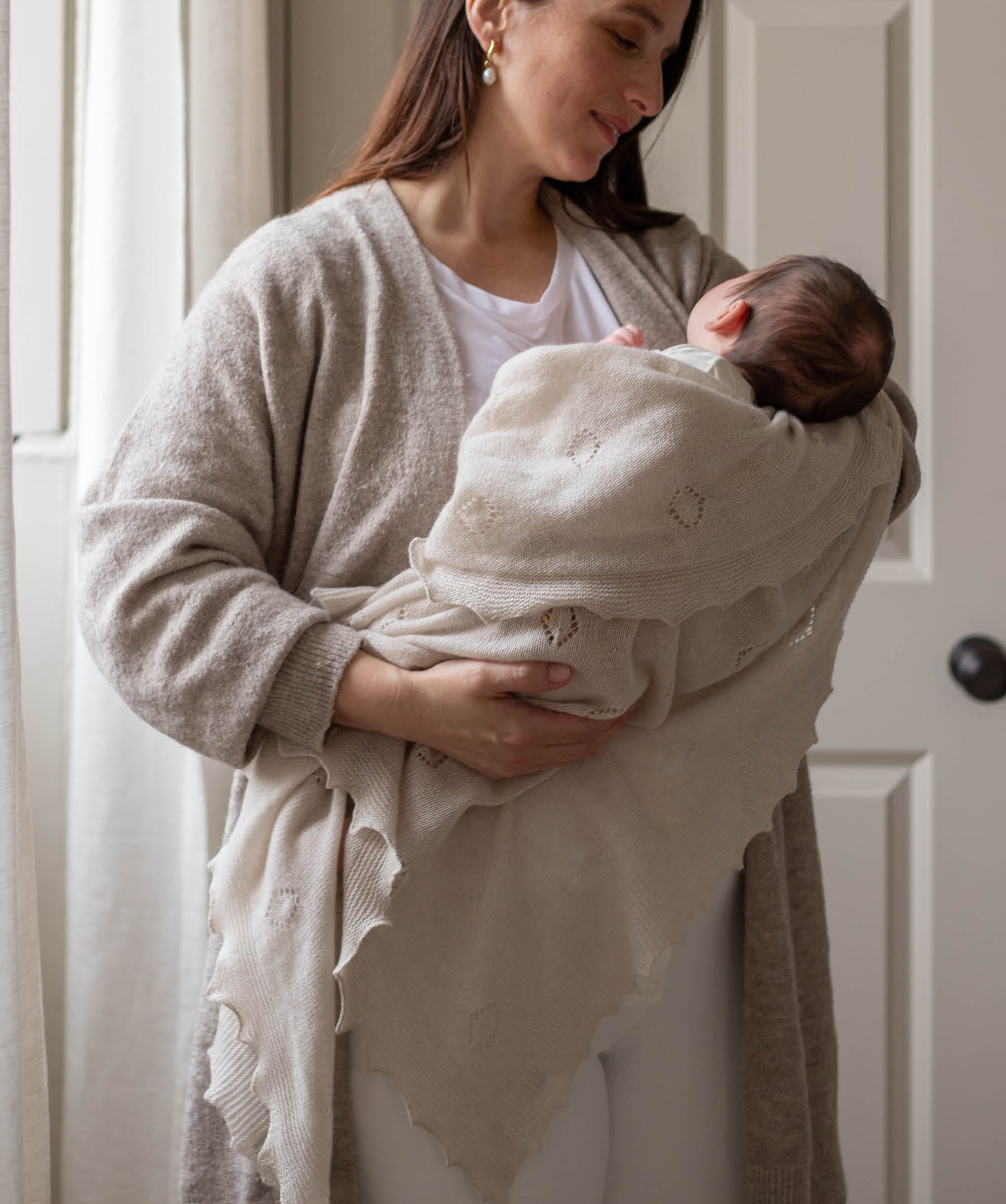 Baby Blanket | G.H.Hurt & Son X Avery Row Cashmere Shawl