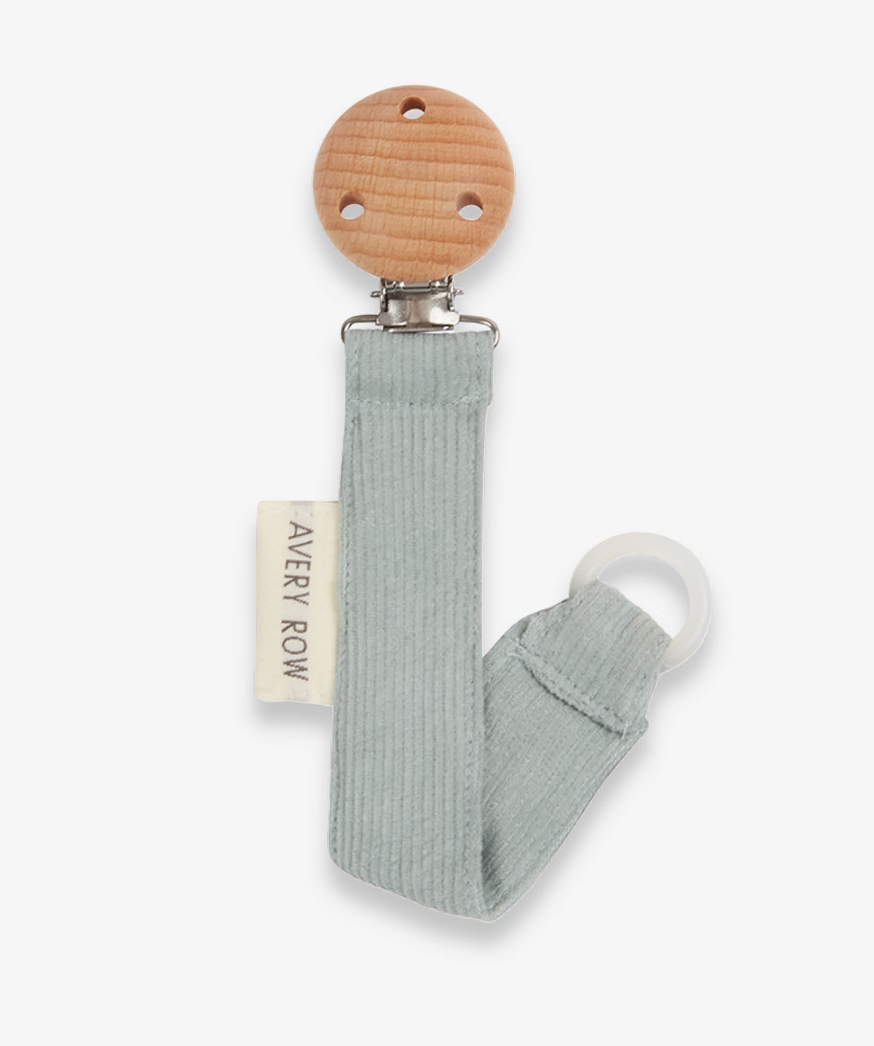 Pacifier Holder - Corduroy, Blue