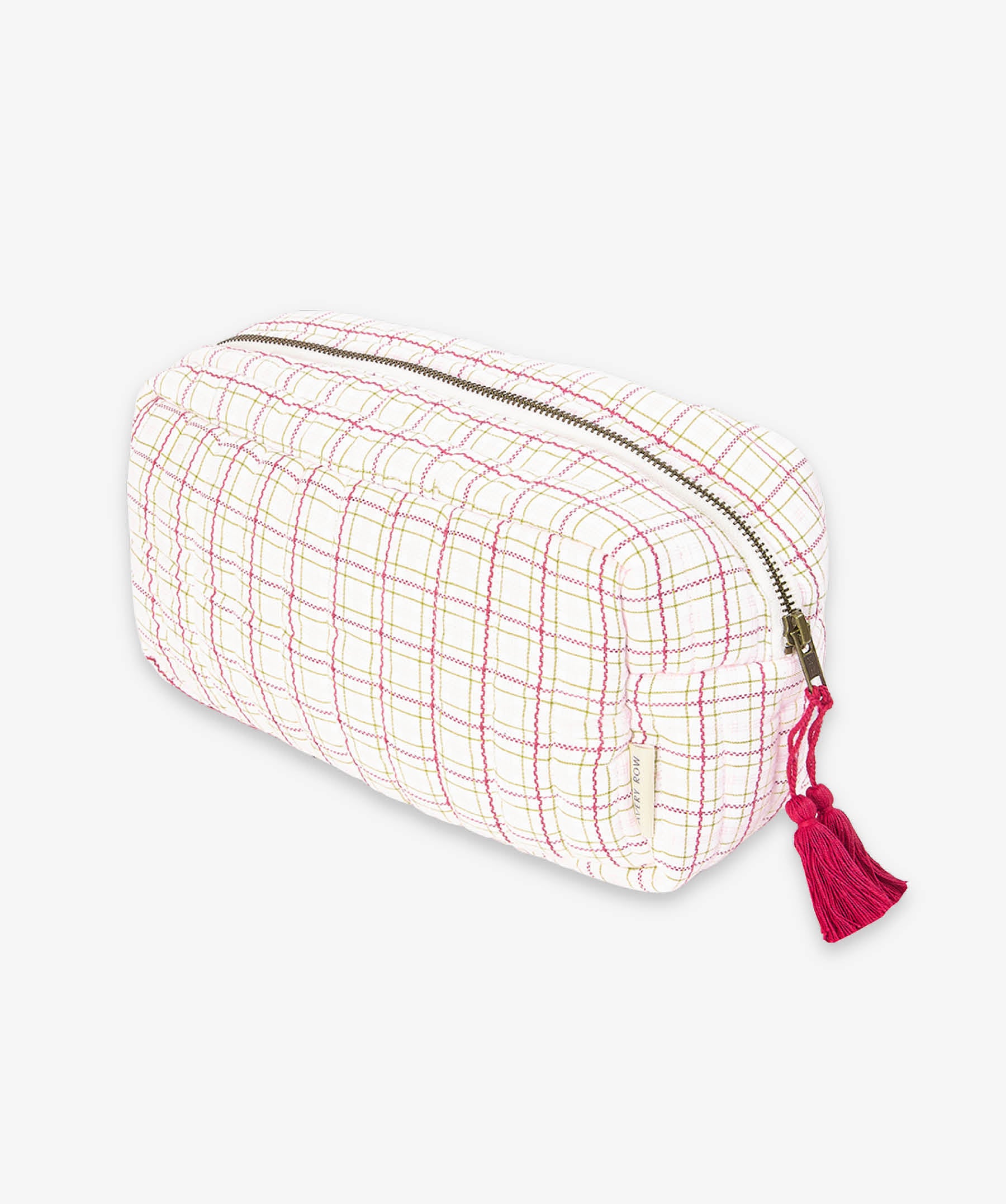 Wash bag - Pink Check