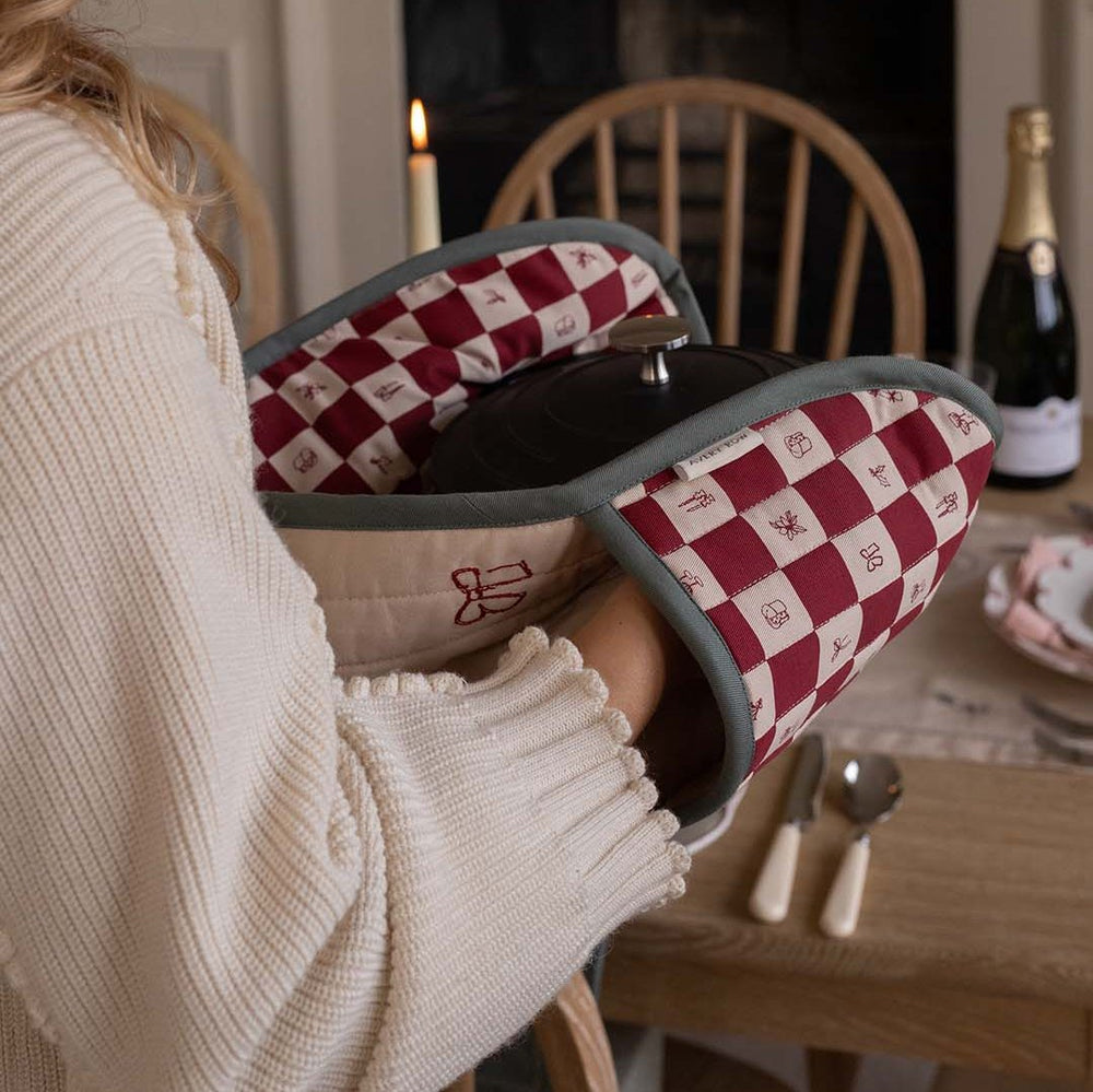 Oven Glove - Checkerboard