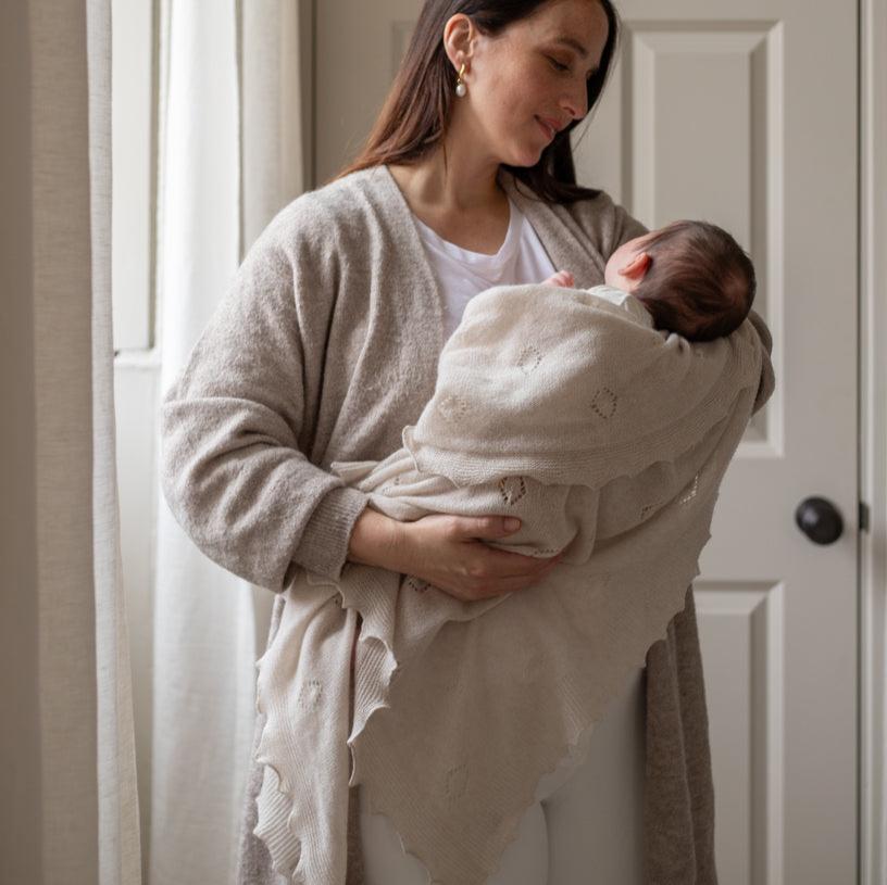Baby Blanket | G.H.Hurt & Son X Avery Row Cashmere Shawl
