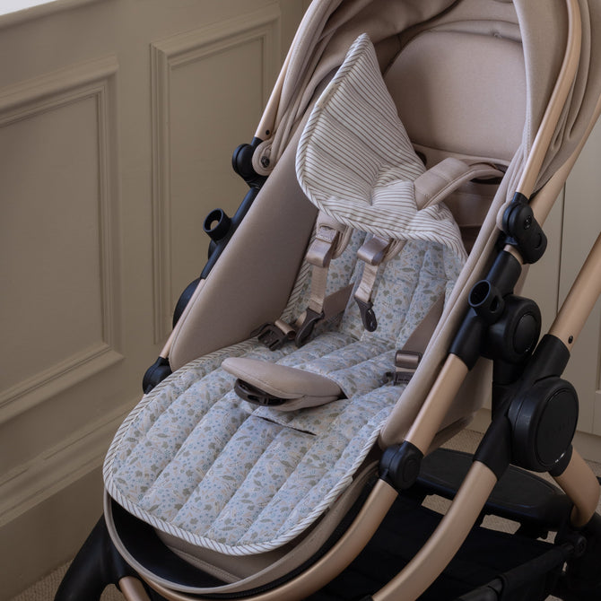 Nature Trail Print Baby Changing Basket Liner Avery Row