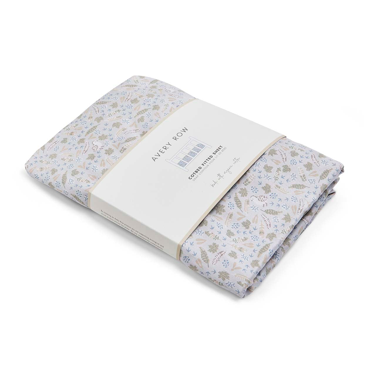 Nature Trail Cotbed Fitted Sheet Pack Shot