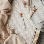 Pacifier holder in nature trail design