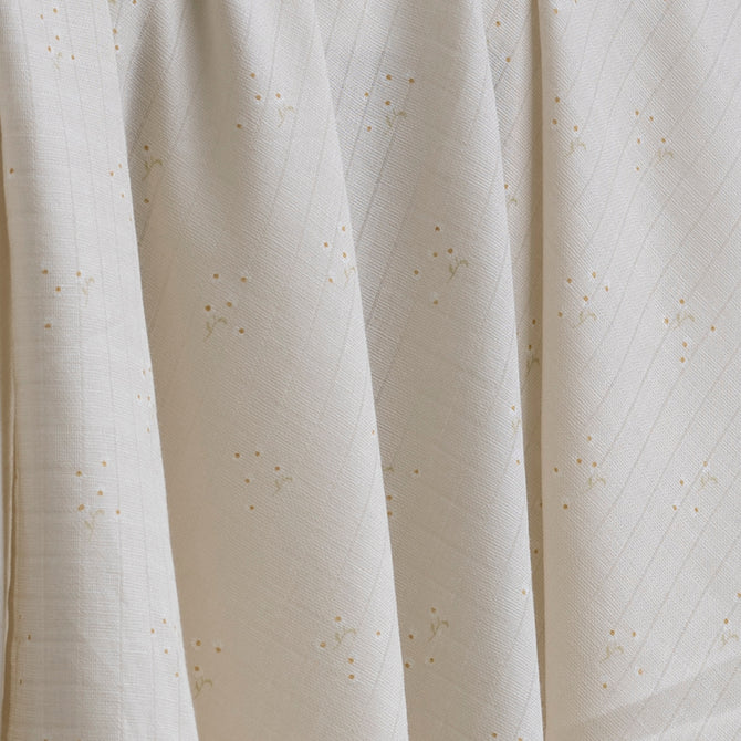 Organic Cotton Baby Muslin Swaddle Wild Chamomile Avery Row UK