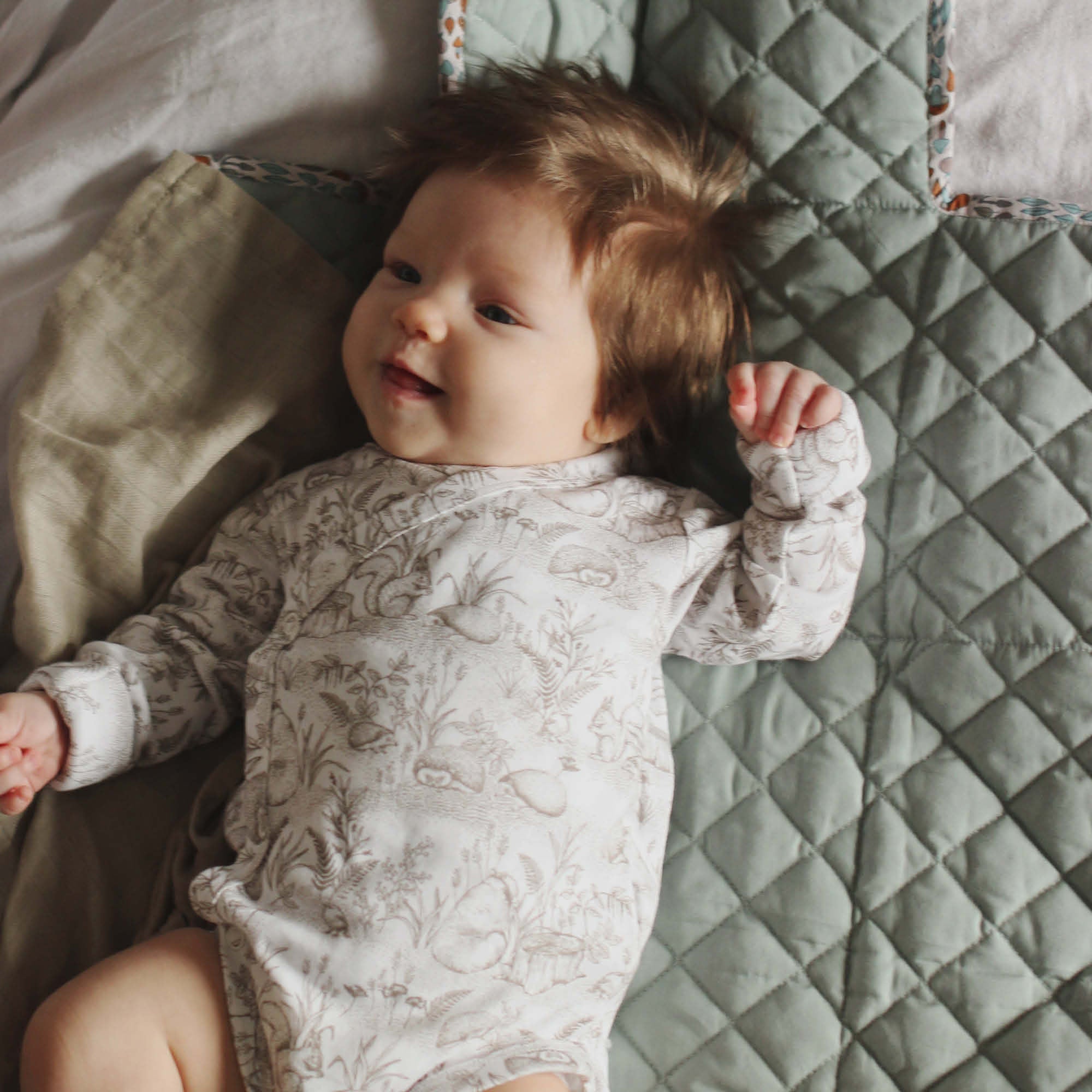 Travel Baby Changing Mat - Woodland Walk - Avery Row