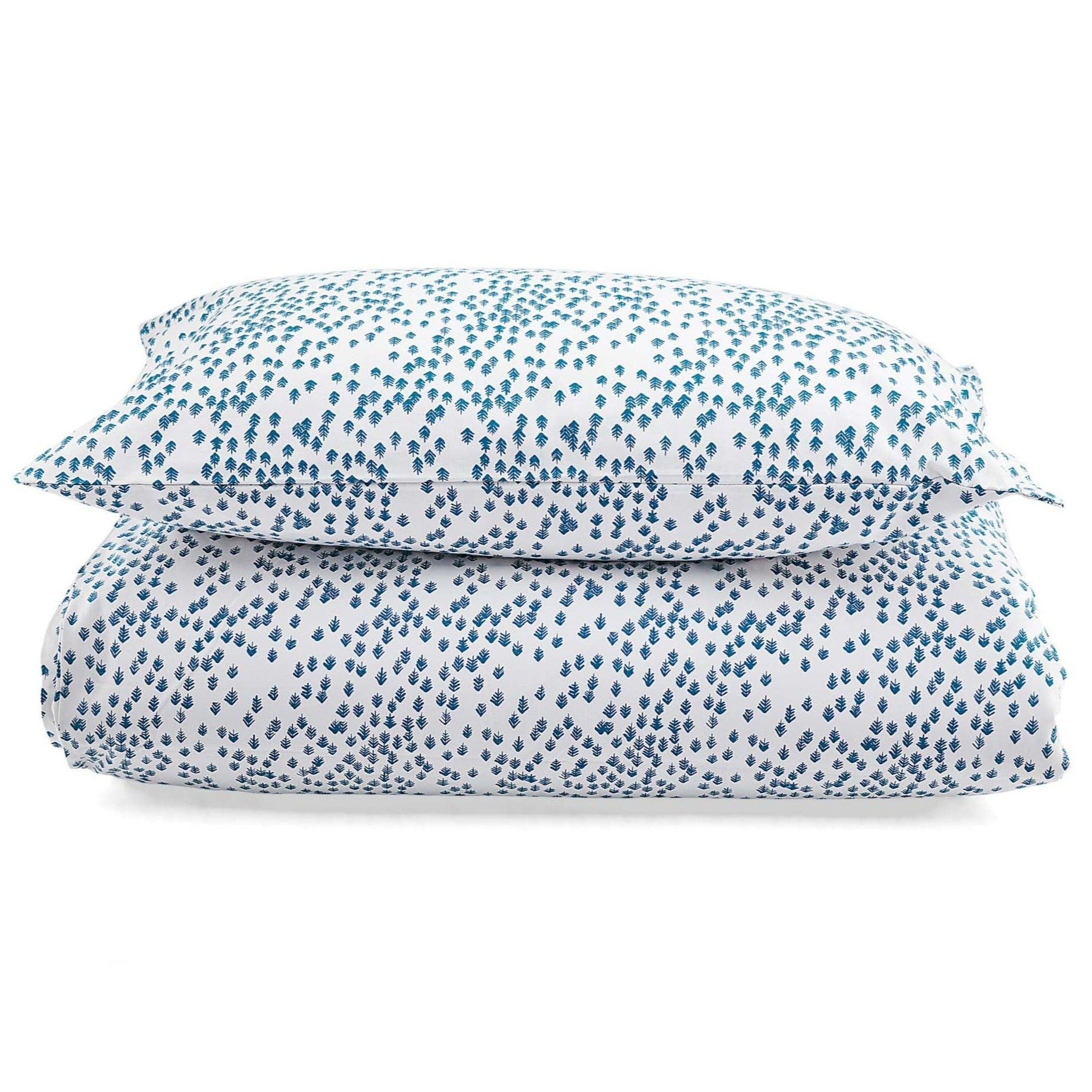 Cotbed Organic Cotton Bedding Set - Nordic Forest - Avery Row