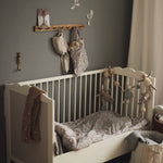 Cotbed Organic Cotton Bedding Set - Woodland Walk - Avery Row
