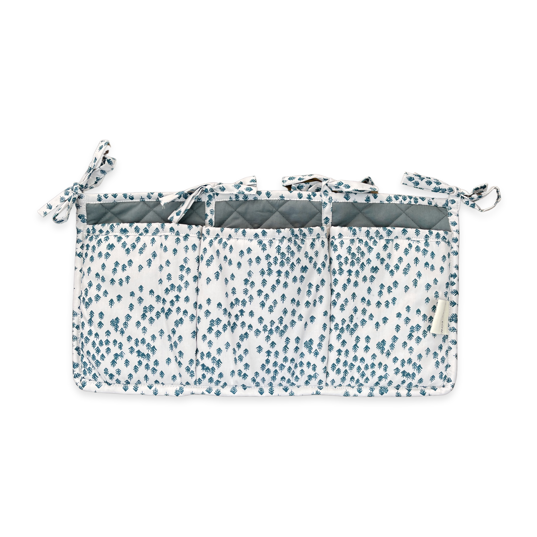 Cot Organiser Pockets - Nordic Forest - Avery Row