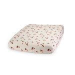 Changing Cushion Fitted Sheet - Peaches - Avery Row
