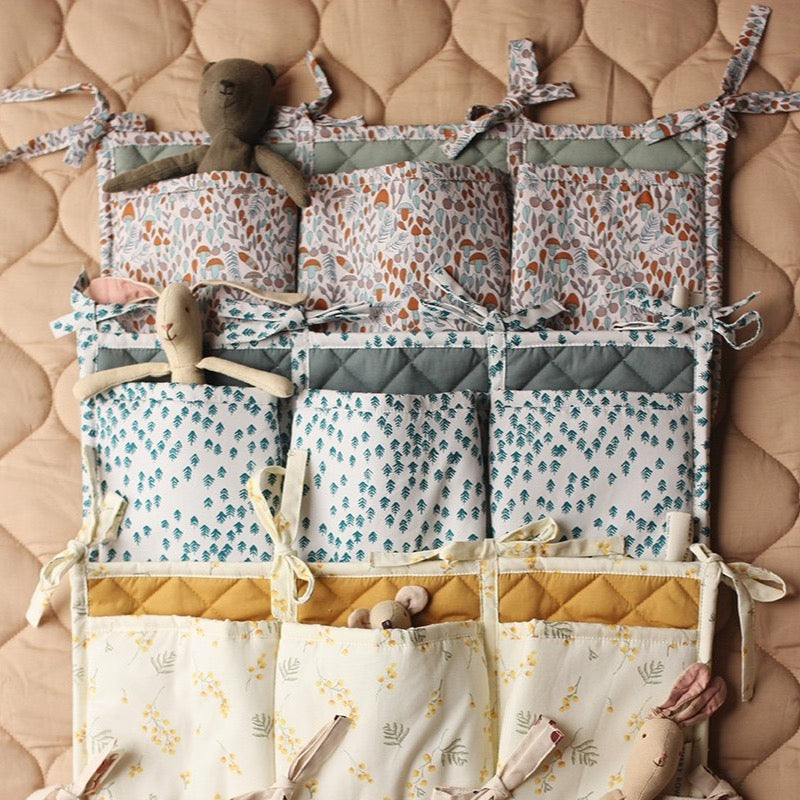 Cot Organiser Pockets - Woodland Walk - Avery Row