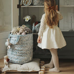 Large Quilted Storage Basket - Nordic Forest - Avery Row