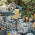 Large Quilted Storage Basket - Nordic Forest - Avery Row