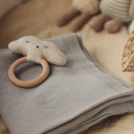 Teether rattle - Cloud - Avery Row