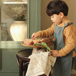 Kid's Apron, Embroidered - Forest Bear - Avery Row