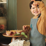 Kid's Apron, Embroidered - Forest Bear - Avery Row