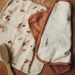 Organic Baby & Toddler Washcloths Set Of 2 - Peaches - Avery Row