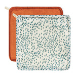Organic Baby & Toddler Washcloths Set Of 2 - Nordic Forest - Avery Row