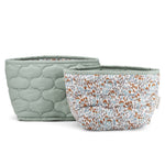Small Quilted Storage Baskets Set of 2 - Woodland Walk - Avery Row