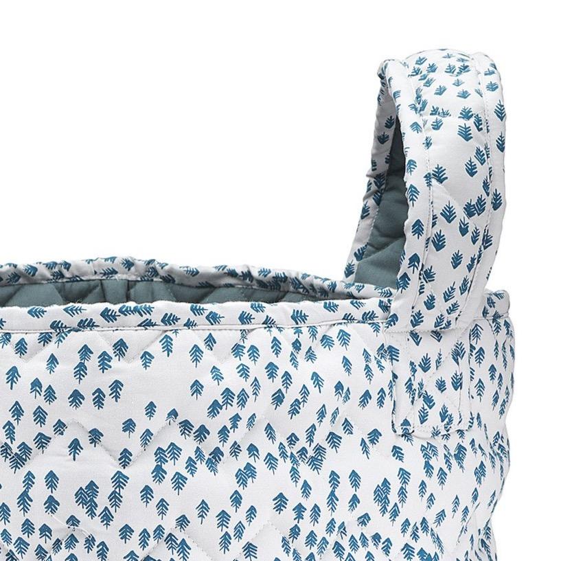 Large Quilted Storage Basket - Nordic Forest - Avery Row